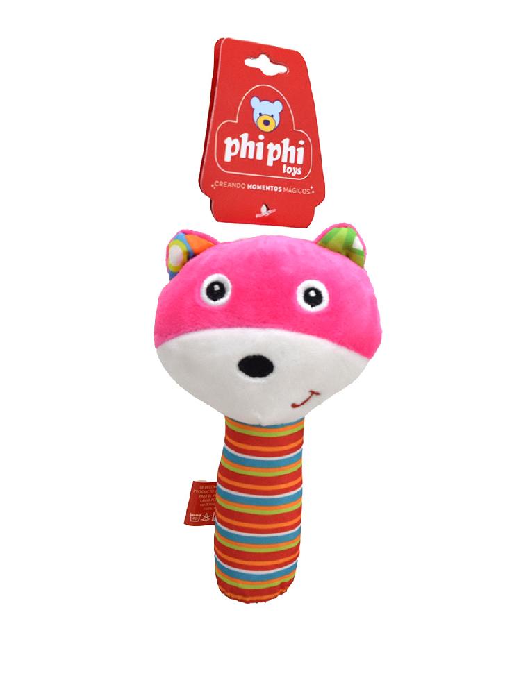 Animalitos Con Sonajeros Con Chifle15cm PHI PHI TOYS 3