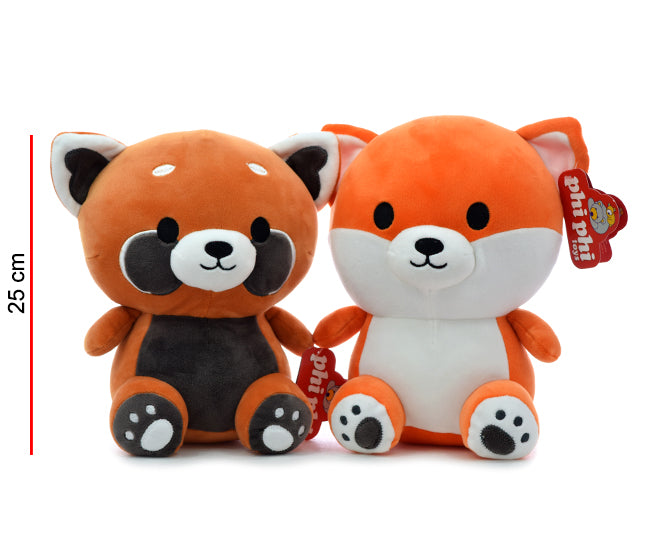 Mapache Y Zorro Spandex 24cm PHI PHI TOYS 1