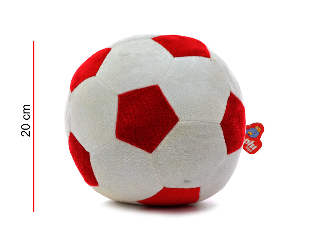 Pelota De Futbol Blanca Con Rombos 20cm PHI PHI TOYS 3