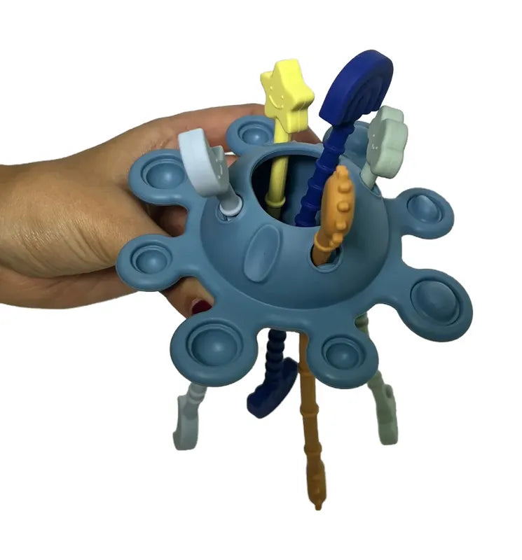 Juguete sensorial Montessori de silicona para bebés