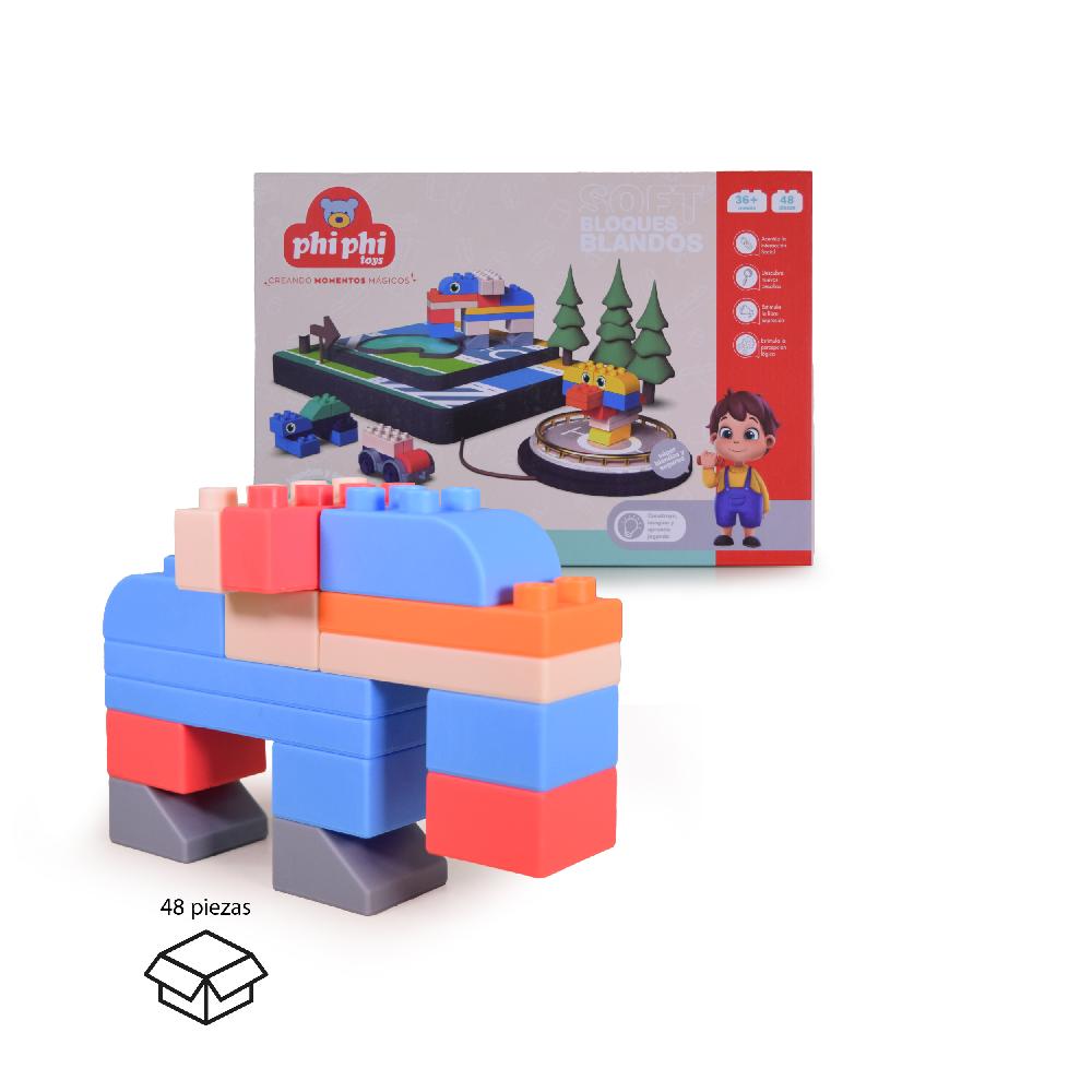 Soft Blocks 48 Pcs PHI PHI TOYS 3