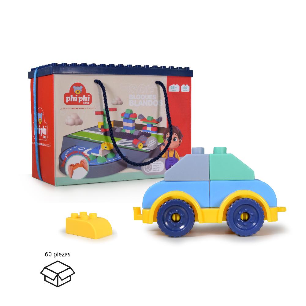 Soft Blocks 60 Pcs PHI PHI TOYS 3