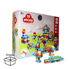 151pcs-Soft Blocks With Decoration Stickers PHI PHI TOYS 1