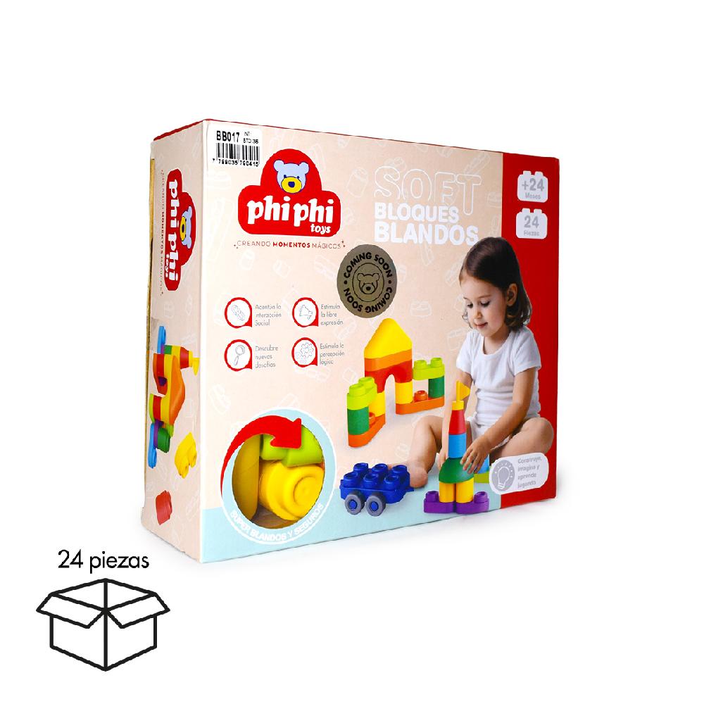 24pcs Soft Building Blocks PHI PHI TOYS 1