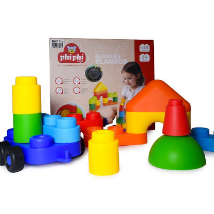 24pcs Soft Building Blocks PHI PHI TOYS 2