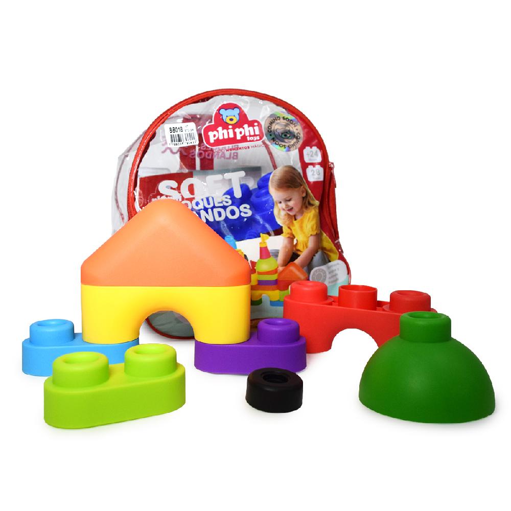 28pcs Soft Building Blocks PHI PHI TOYS 2
