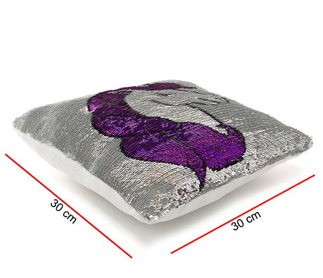 Almohadon Unicornio De Lentejuelas 30*30cm PHI PHI TOYS 2