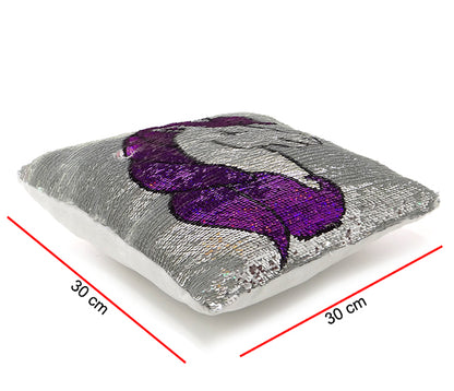 Almohadon Unicornio De Lentejuelas 30*30cm PHI PHI TOYS 2