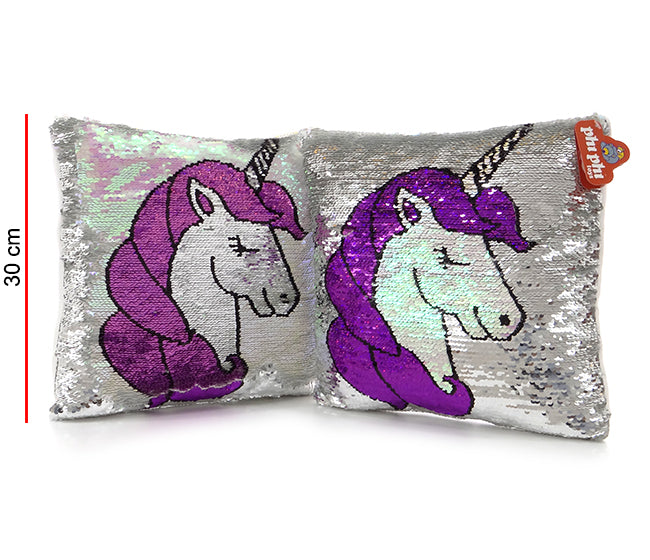 Almohadon Unicornio De Lentejuelas 30*30cm PHI PHI TOYS 3