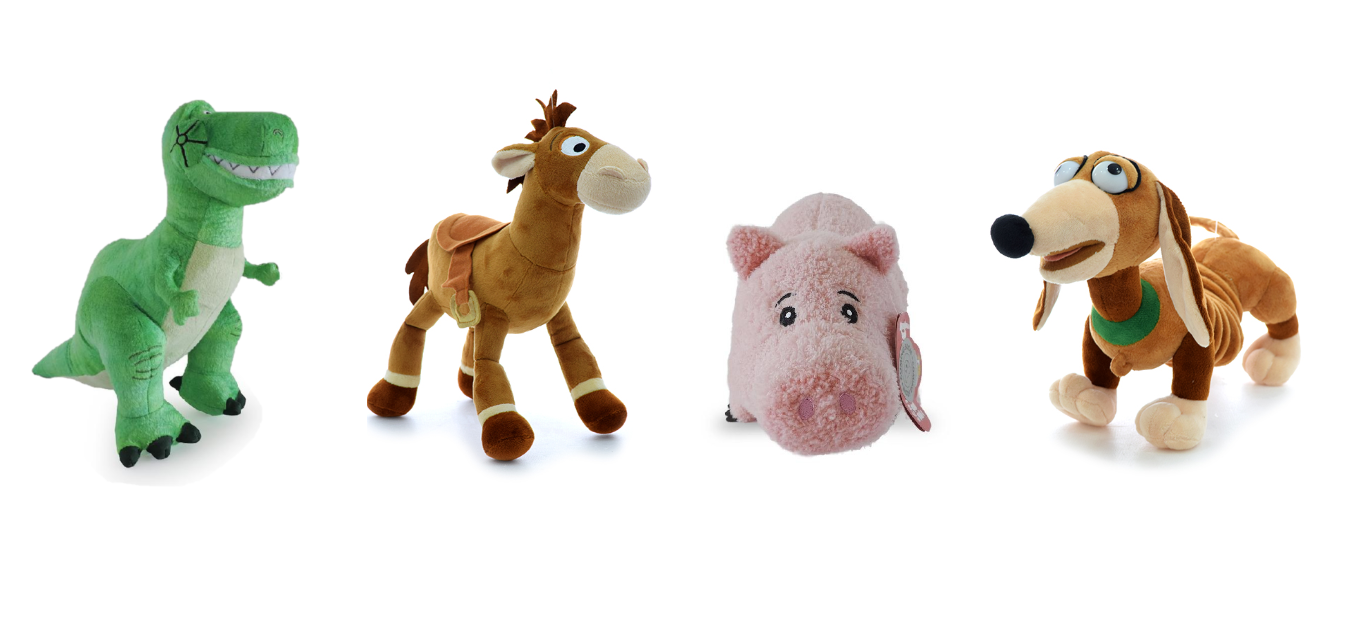 Combo Peluches Amigos de Woody Toy Story Fandom