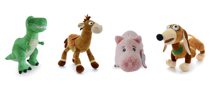 Combo Peluches Amigos de Woody Toy Story Fandom