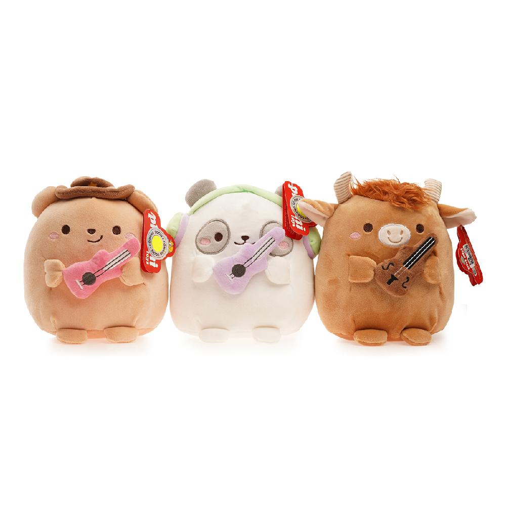 Animales Con Guitarra 20 Cm Spandex PHI PHI TOYS 1