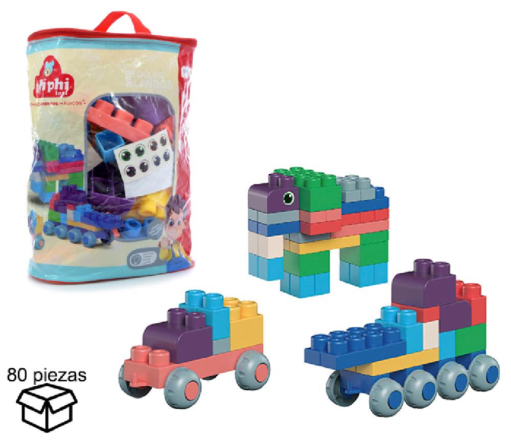 Bloques Soft 80pcs PHI PHI TOYS 1