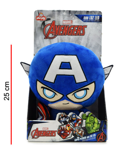 Capitan America 25 Cm Con Luz Y Caja - Marvel MARVEL 1