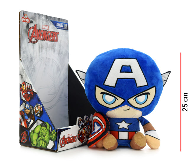 Capitan America 25 Cm Con Luz Y Caja - Marvel MARVEL 2