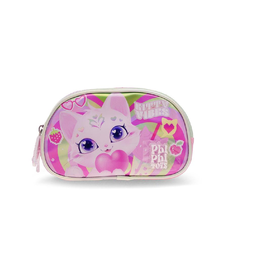 Cartuchera Empanada 2 Cierres Gatito PHI PHI TOYS 1