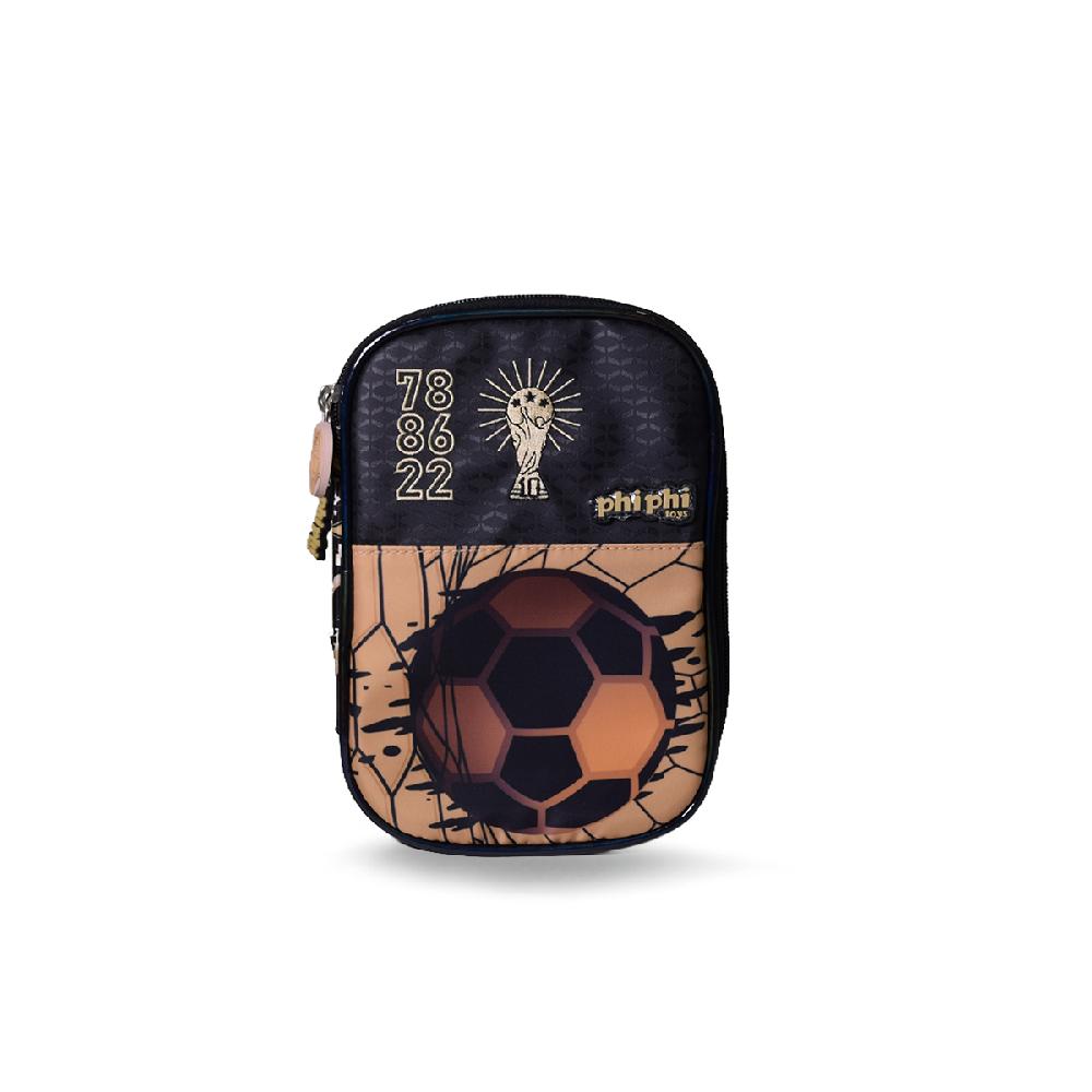 Cartuchera Libro 2 Cierres Futbol PHI PHI TOYS 1