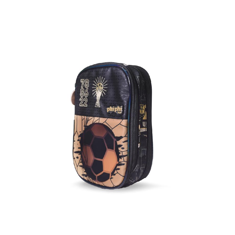 Cartuchera Libro 2 Cierres Futbol PHI PHI TOYS 2