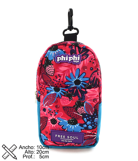 Cartuchera Mini Mochila Flowers PHI PHI TOYS 1
