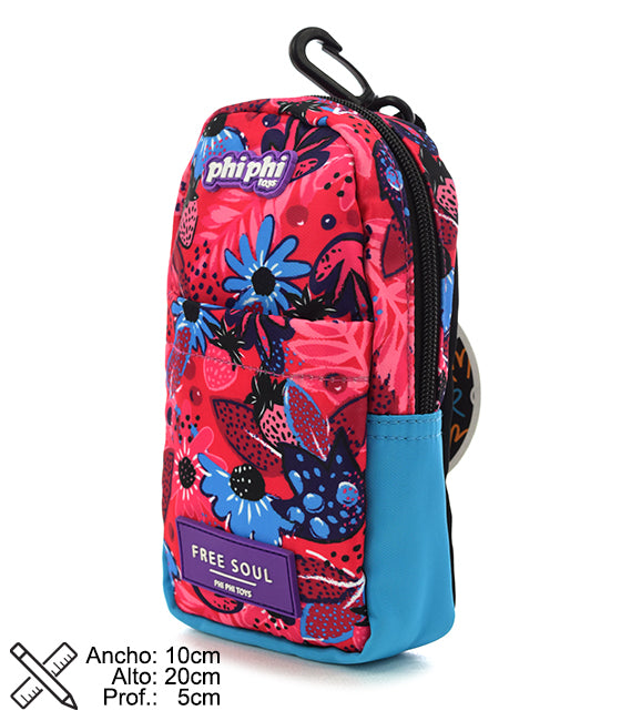 Cartuchera Mini Mochila Flowers PHI PHI TOYS 2