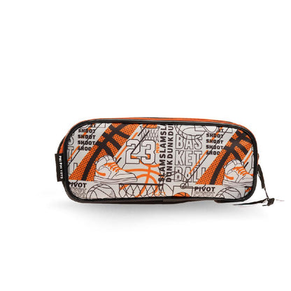 Cartuchera Rectangular 1 Cierre Basquet PHI PHI TOYS 2