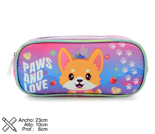 Cartuchera Rectangular 1 Cierre Dog PHI PHI TOYS 2