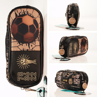 Cartuchera Rectangular 1 Cierre Futbol PHI PHI TOYS 2