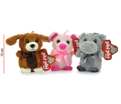 Chancho-Perro E Hippo 15cm PHI PHI TOYS 1