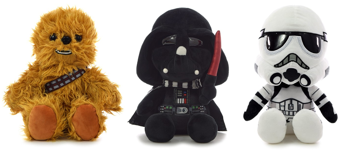 Combo Peluches Chewbacca, Tropper y Darth Vader Star Wars Fandom