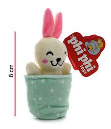 Conejito En Canastita 8cm PHI PHI TOYS 2