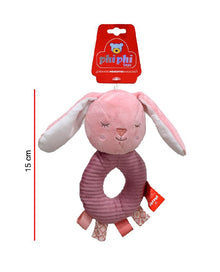 Conejito Sonajero Con Agarre PHI PHI TOYS 1