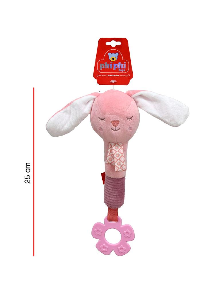 Conejito Sonajero Con Mordillo PHI PHI TOYS 1