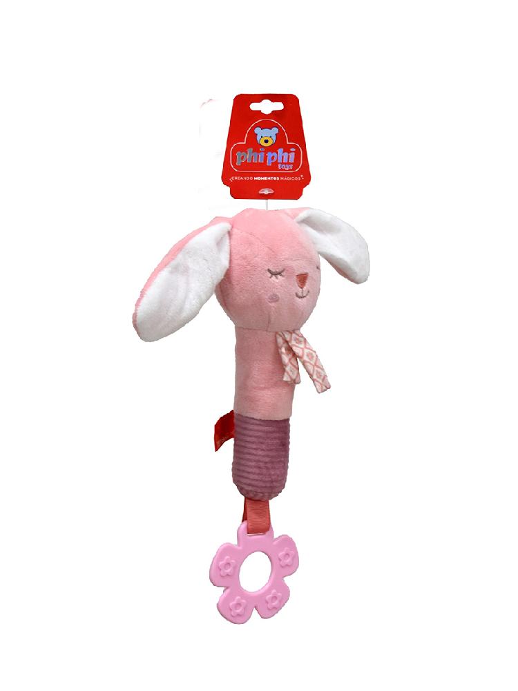 Conejito Sonajero Con Mordillo PHI PHI TOYS 2