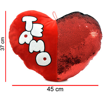 Corazon Lentejuelas Te Amo 45cm PHI PHI TOYS 1