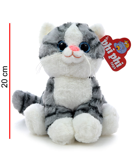 Gato Parado 2ocm Con Ojos Vidriosos PHI PHI TOYS 3