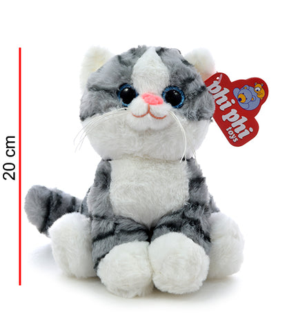 Gato Parado 2ocm Con Ojos Vidriosos PHI PHI TOYS 3
