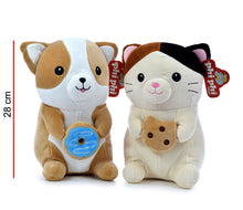 Gatos Con Galletita Y Dona 25cm PHI PHI TOYS 1
