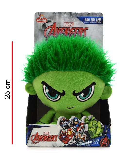 Hulk 25 Cm Con Luz Y Caja - Marvel MARVEL 1