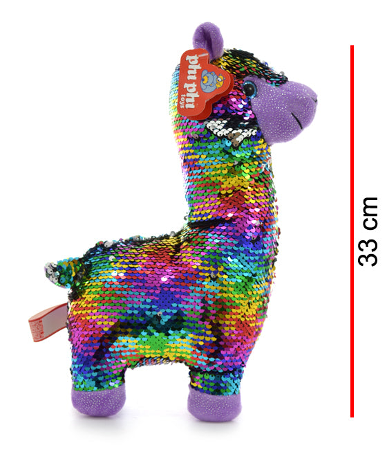 Llama De Lentejuelas 33cm PHI PHI TOYS 3
