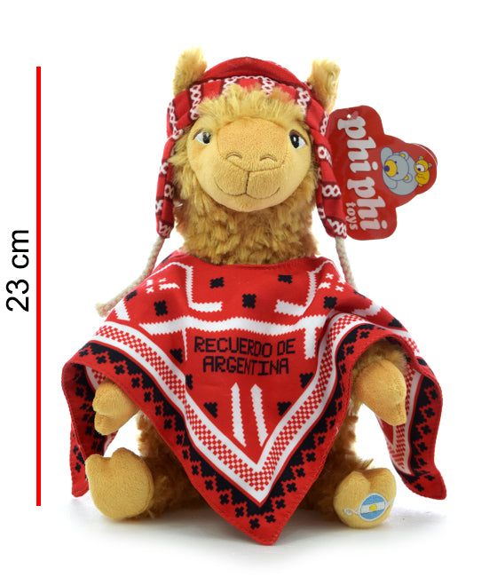 Llama Folklorica 25cm Con Sonido PHI PHI TOYS 1