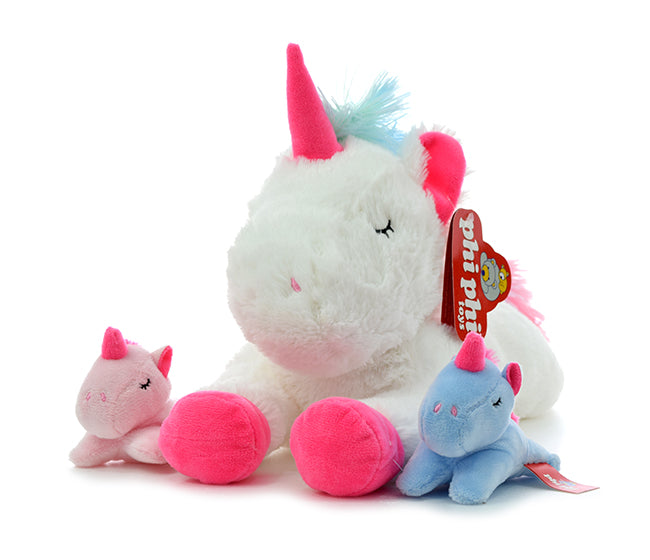Mama Unicornio Con 2 Hijos 38cm PHI PHI TOYS 3