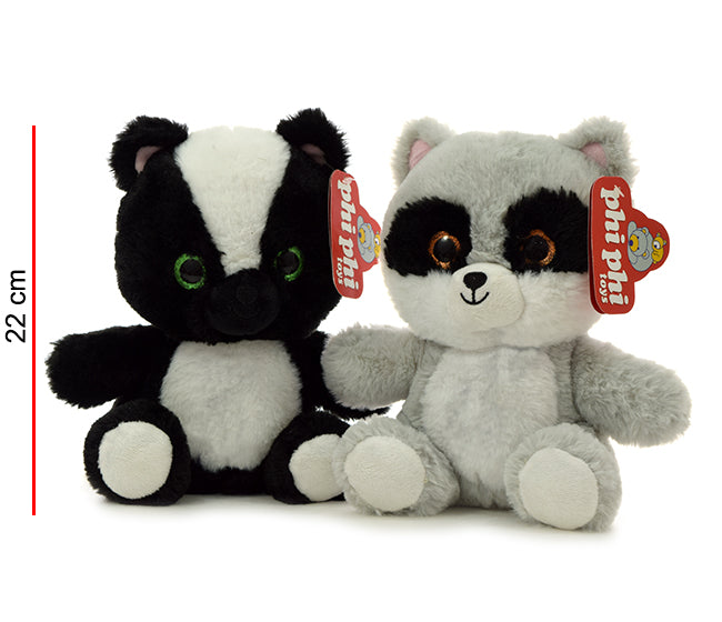 Mapache Y  Zorrino 22cm PHI PHI TOYS 1