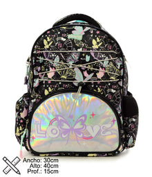 Mochila Black Buttefly 16" PHI PHI TOYS 1