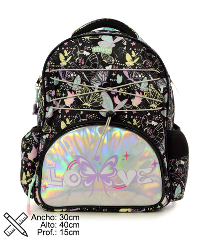 Mochila Black Buttefly 16" PHI PHI TOYS 1