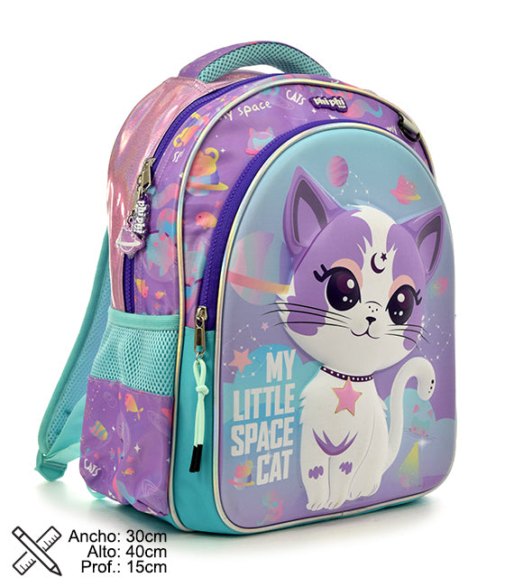 Mochila Cat 3d 16" PHI PHI TOYS 3