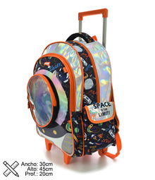 Mochila Con Carro Astronauta 18" PHI PHI TOYS 2