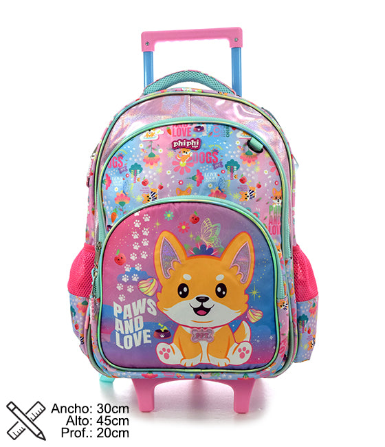 Mochila Con Carro Dog 18" PHI PHI TOYS 1