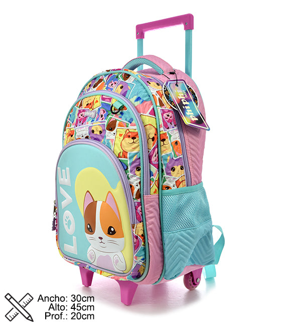 Mochila Con Carro Dog Love 18" PHI PHI TOYS 2