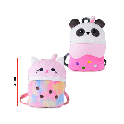 Mochila Gato Y Panda 31cm PHI PHI TOYS 1