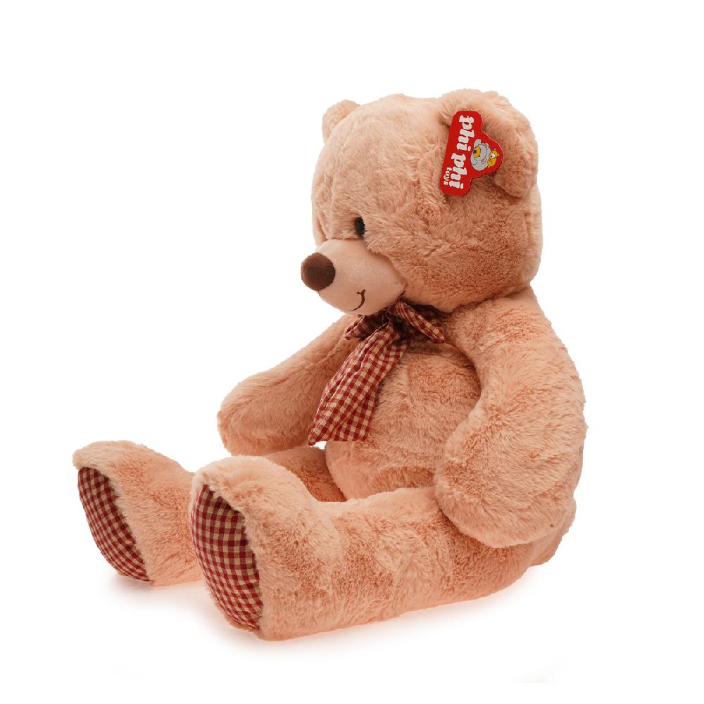 Oso Beige Con MoñO 75 Cm PHI PHI TOYS 3